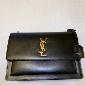 Authentic Large YSL Sunset bag